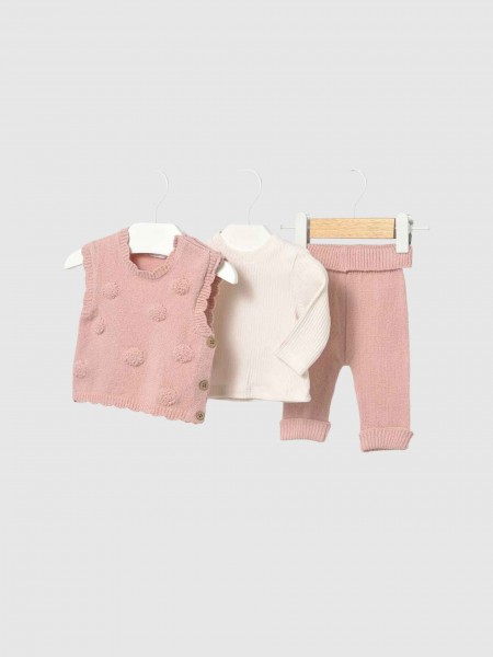 Set Baby Girl Rose Mayoral