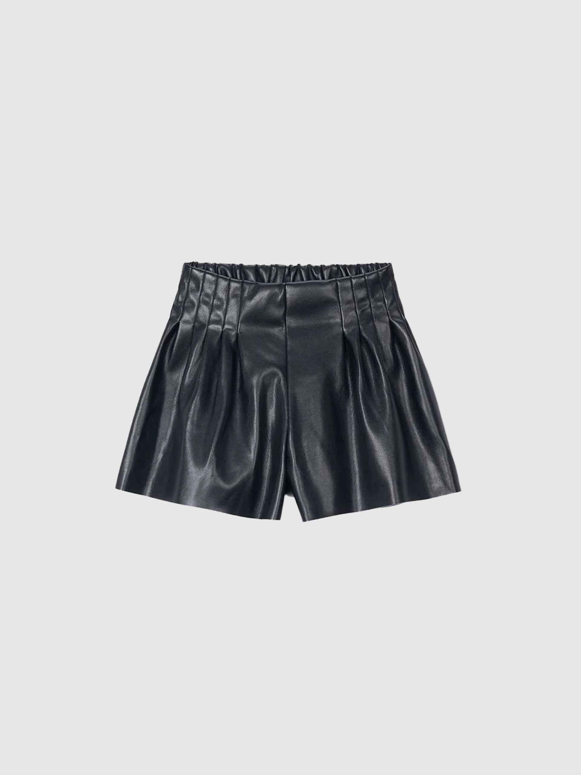 Pantalones Cortos Niña Negro Mayoral