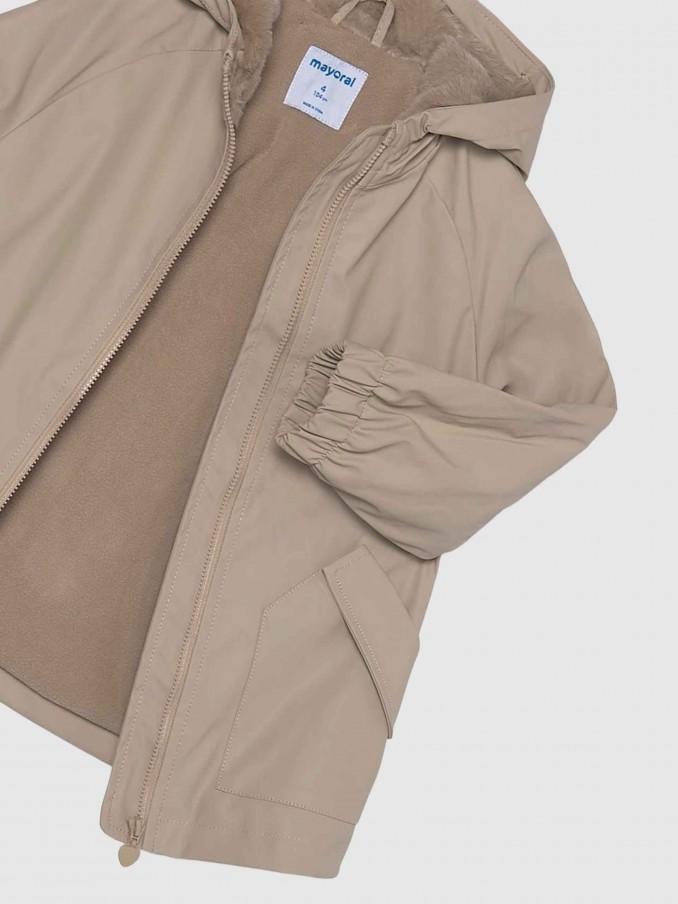 Chaqueta Niña Beige Mayoral