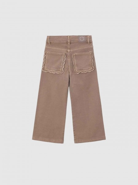 Pantalones Niña Camello Mayoral Pantalones Niña Camello Mayoral