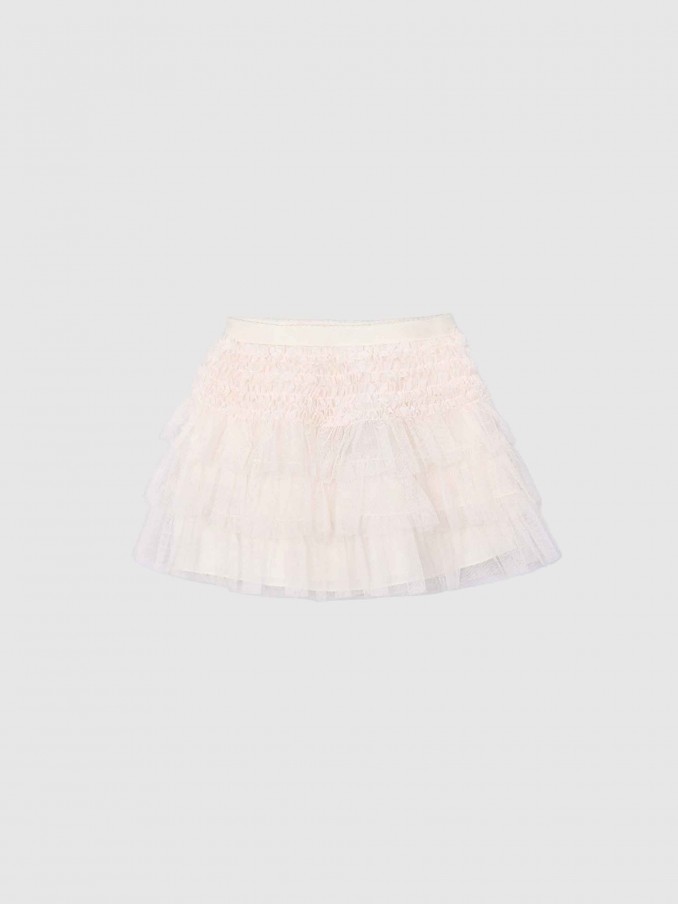 Skirt Girl Cream Mayoral