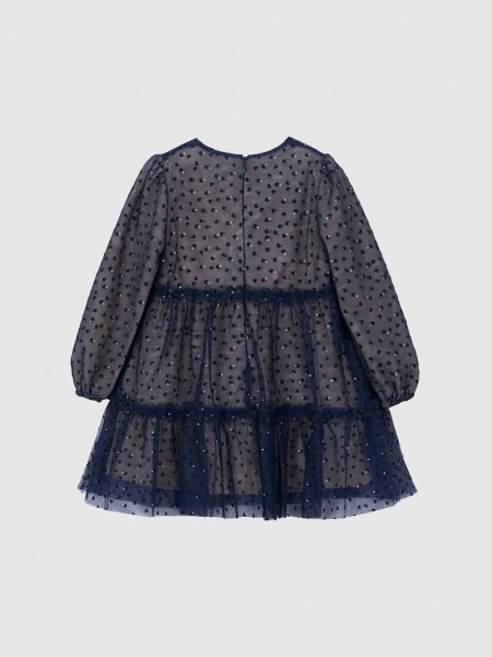 Dress Girl Navy Blue Mayoral Dress Girl Navy Blue Mayoral