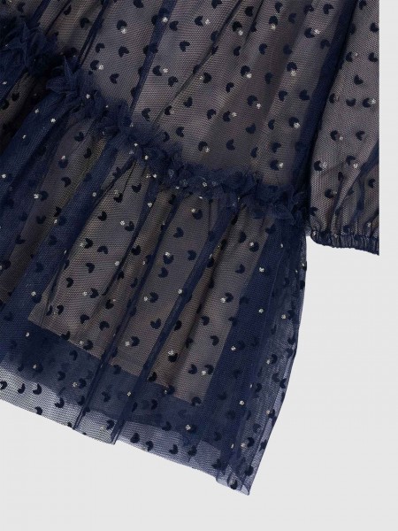 Dress Girl Navy Blue Mayoral Dress Girl Navy Blue Mayoral
