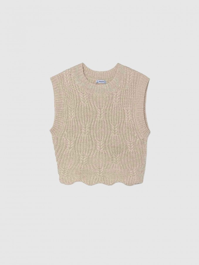 Vest Girl Cream Mayoral