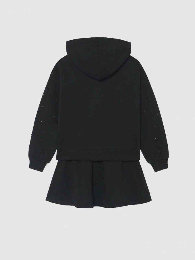 Conjunto Niña Negro Mayoral