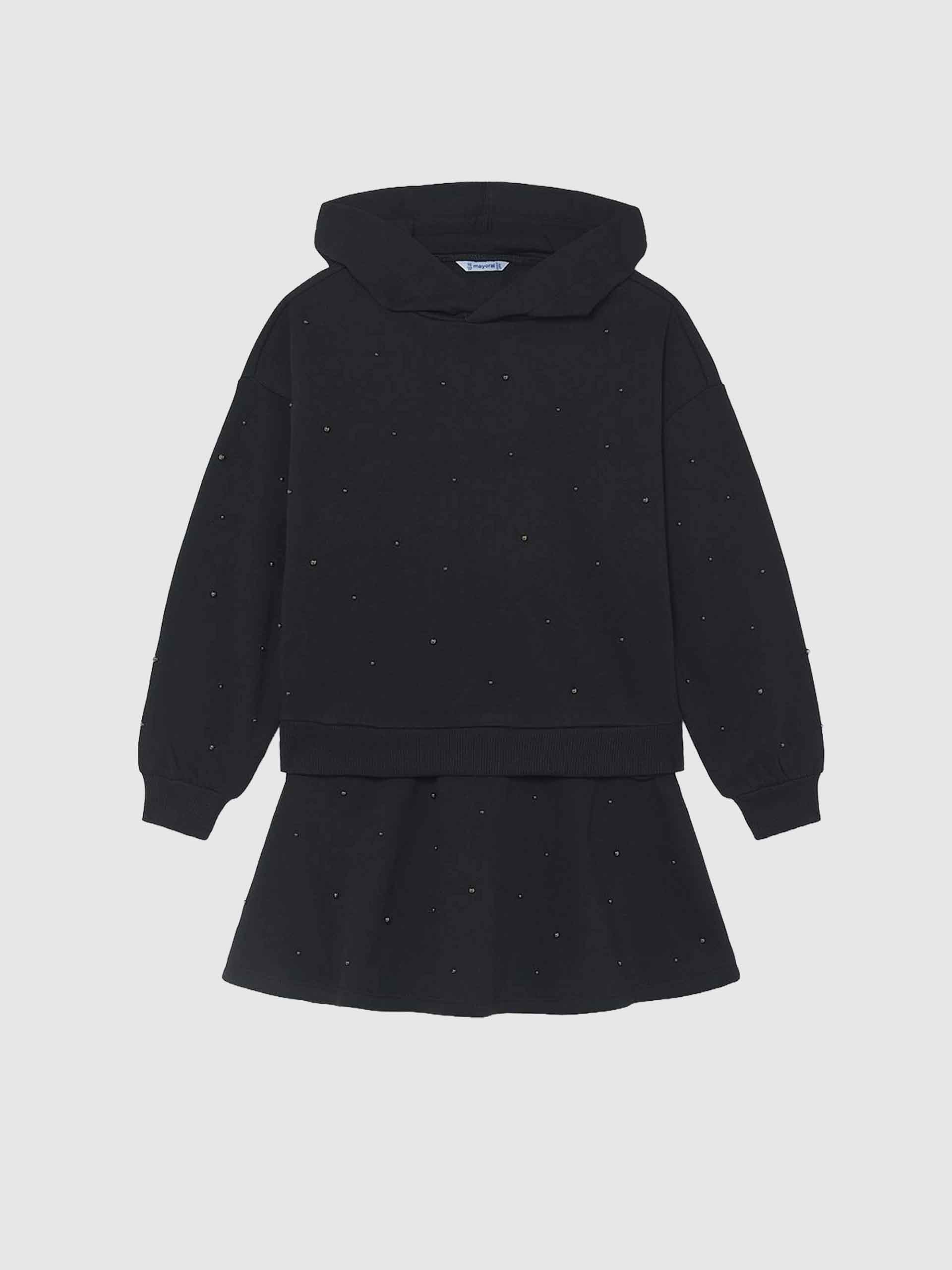 Conjunto Niña Negro Mayoral