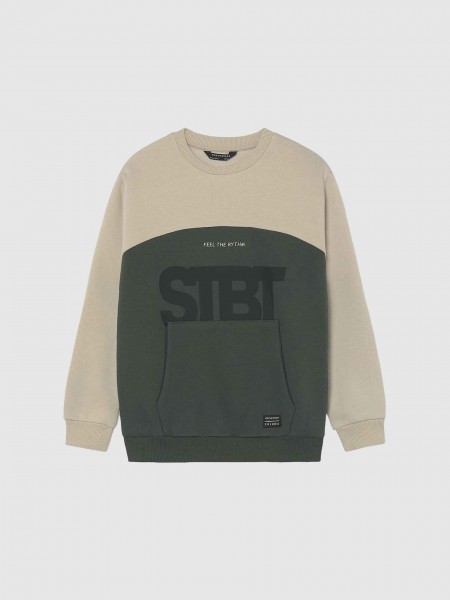 Camisola Mayoral Menino Sweat Blocking Camisola Mayoral Menino Sweat Blocking