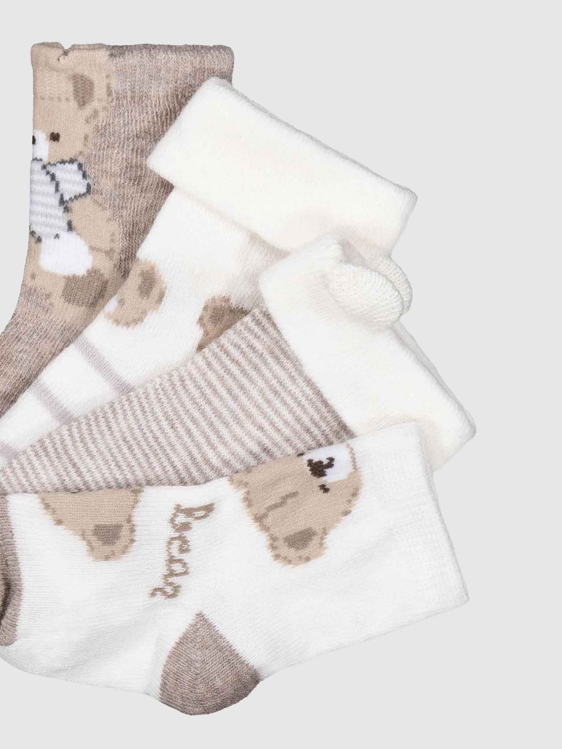 Calcetines Unisex Bebé Beige Mayoral