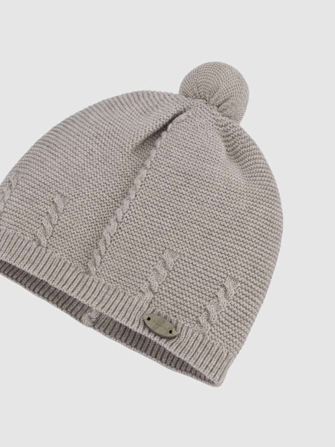 Gorro Unisex Bebé Beige Mayoral