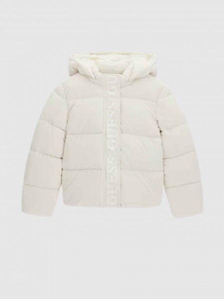 Kispo Guess Menina Hooded Ls Puffer