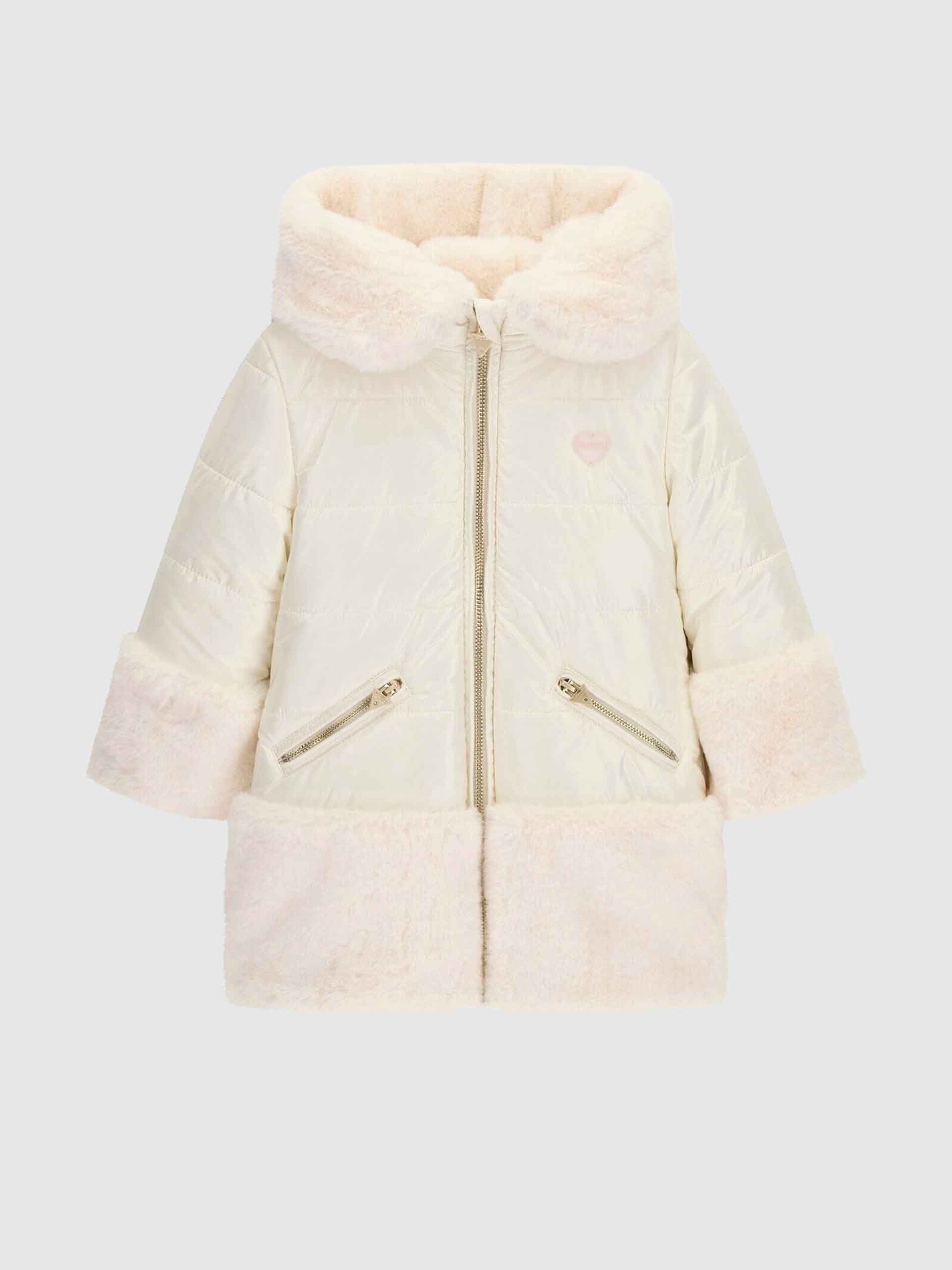 Chaqueta Niña Crema Guess