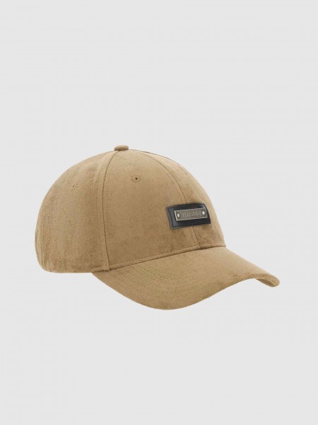 Bon� Guess Homem Suede Baseball Hat