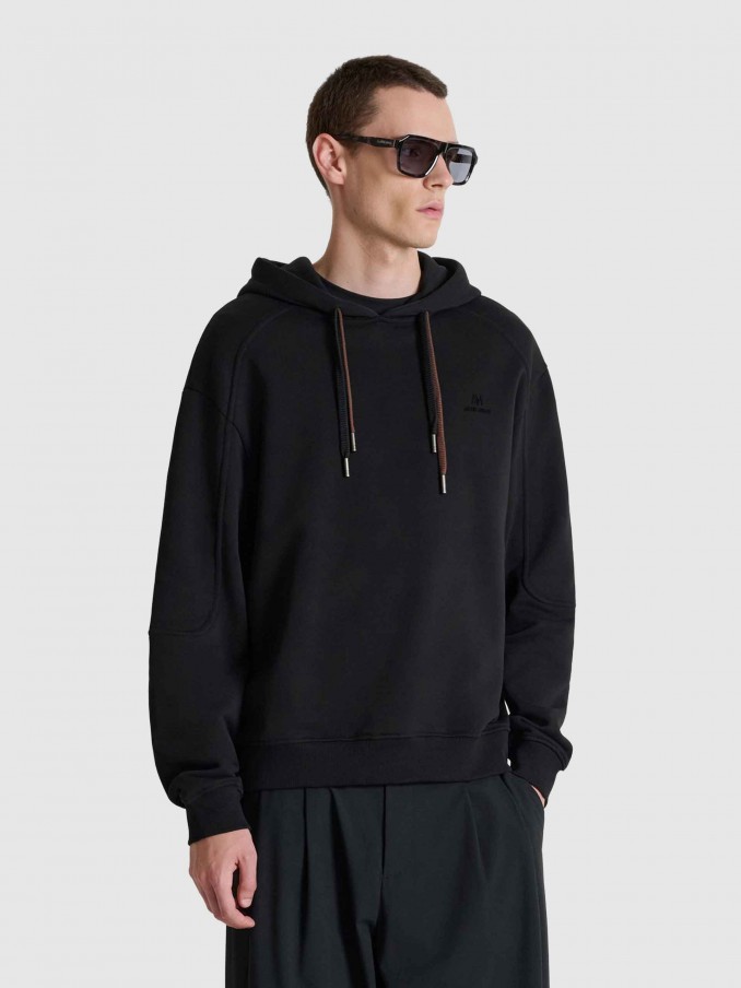 Sweatshirt Hombre Negro Antony Morato