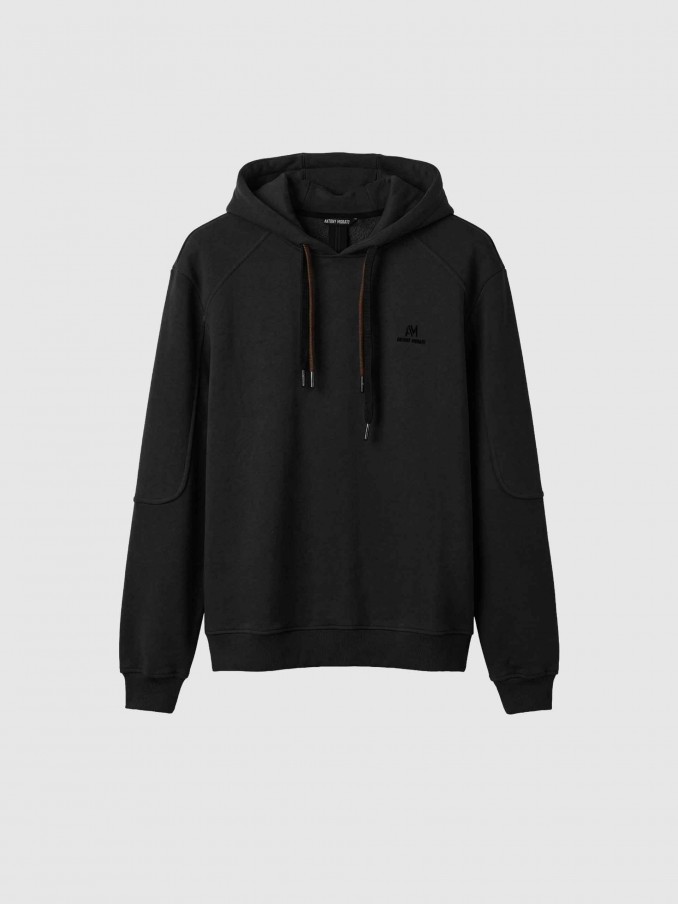 Sweatshirt Hombre Negro Antony Morato