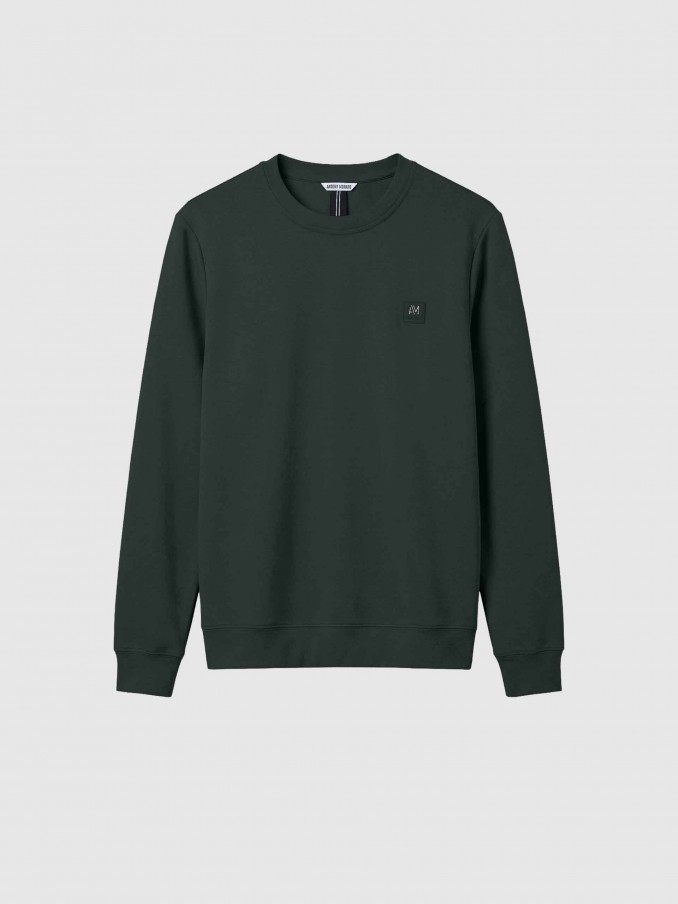 Sweatshirt Hombre Verde Antony Morato