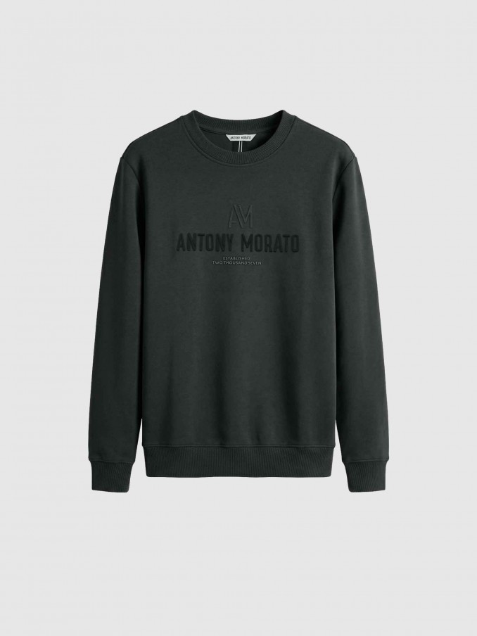 Sweatshirt Man Green Antony Morato