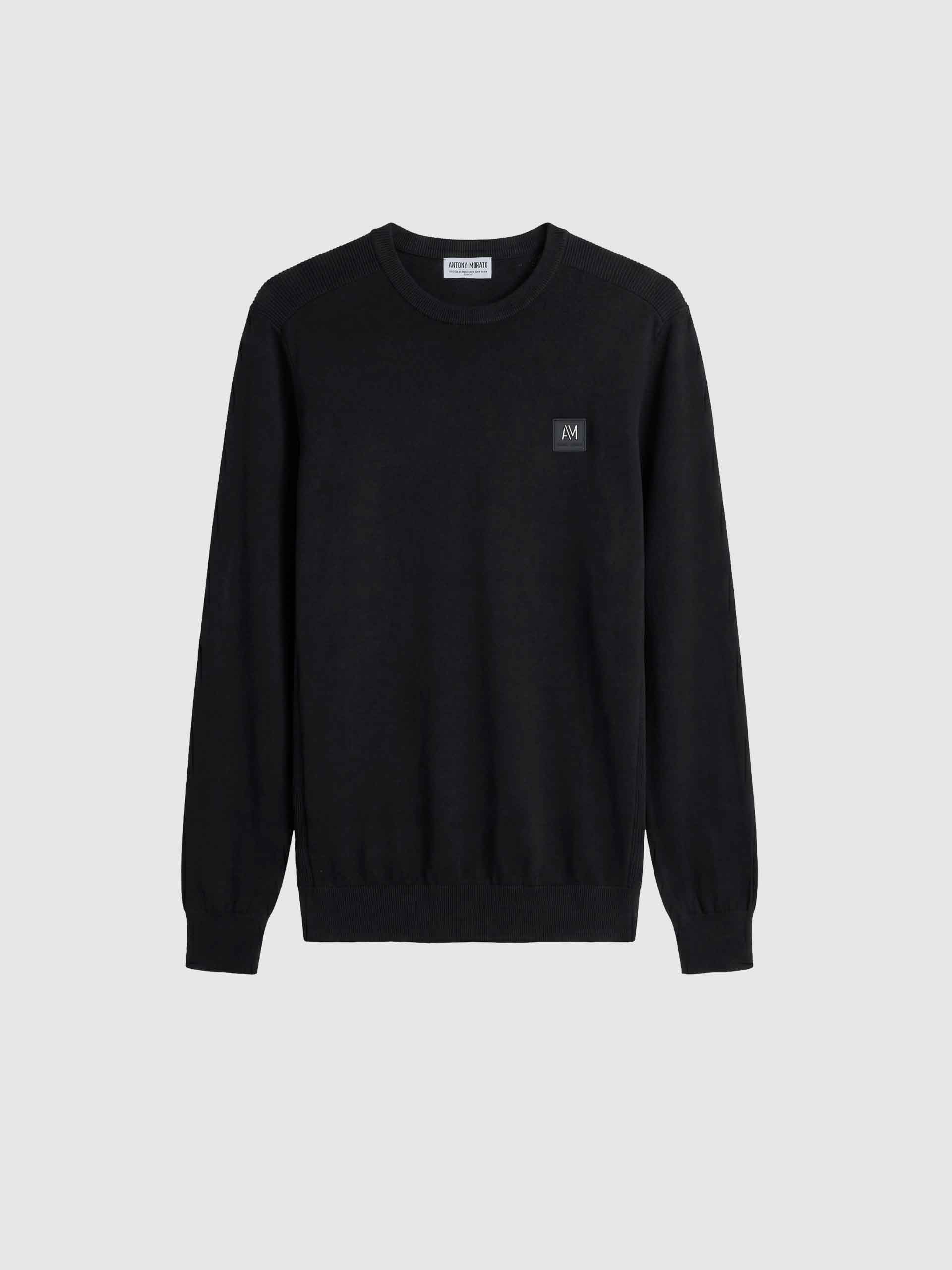 Sueter Hombre Negro Antony Morato