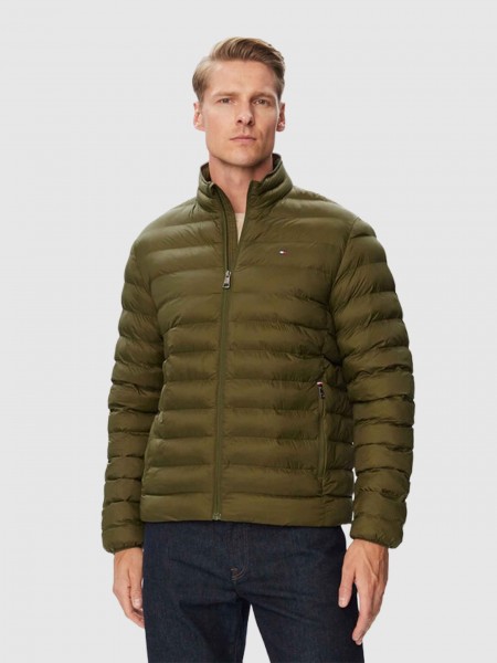 Chaqueta Hombre Verde Tommy Hilfiger