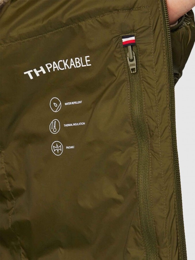 Chaqueta Hombre Verde Tommy Hilfiger