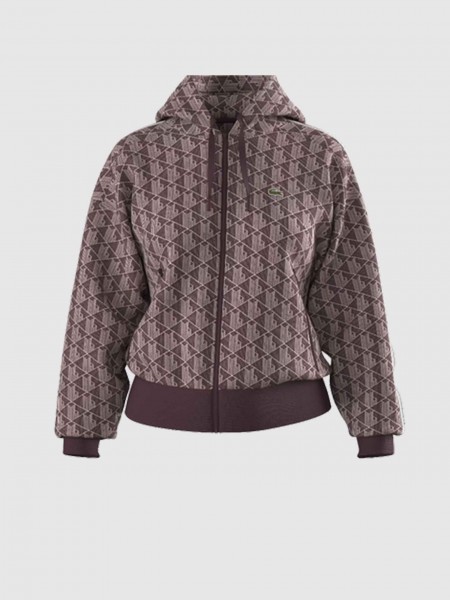 Casaco Lacoste Mulher Zipped Hoodies