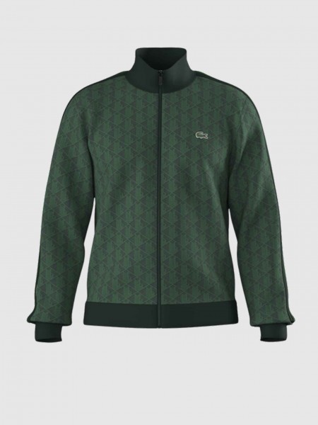 Casaco Lacoste Homem Zipped Sweatshirts Male Adult Knit