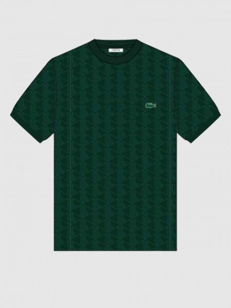 T-Shirt Lacoste Homem Crewneck T-Shirts Male Adult Knit T-Shirt Lacoste Homem Crewneck T-Shirts Male Adult Knit