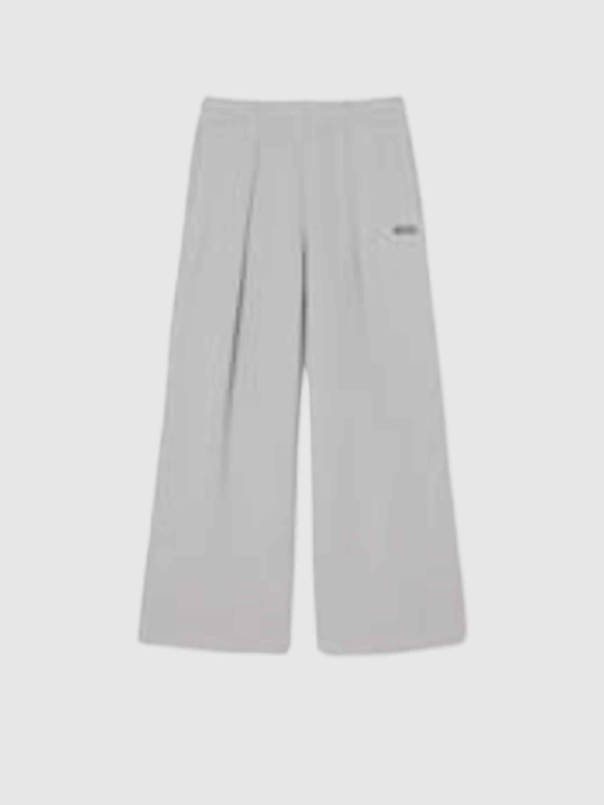 Pantalones Mujer Gris Claro Lacoste