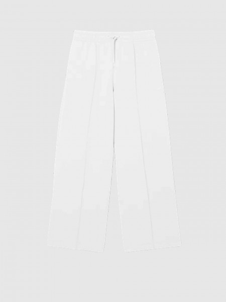 Pantalones Mujer Blanco Lacoste