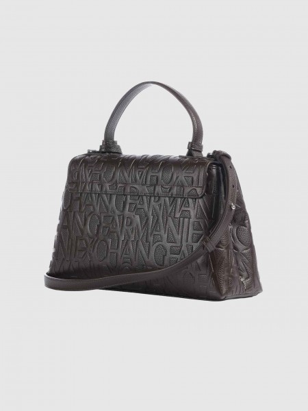 Mala Armani Exchange Mulher Liz Pebble Top Handle