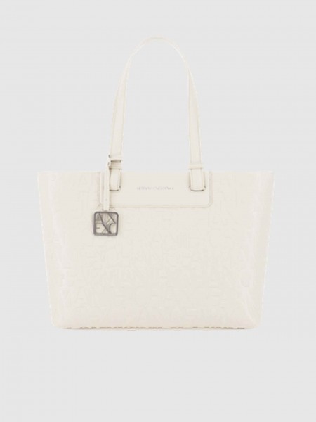 Mala Armani Exchange Mulher Liz Pebble Shopping M
