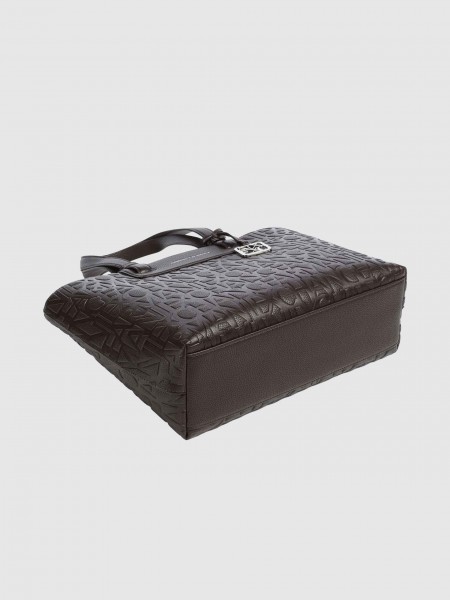 Mala Armani Exchange Mulher Liz Pebble Shopping M