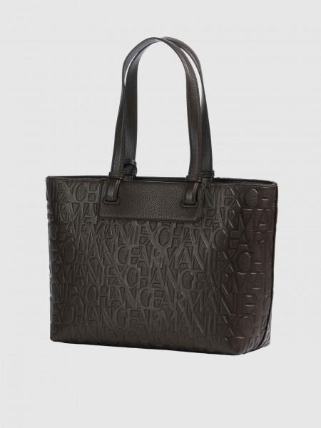 Mala Armani Exchange Mulher Liz Pebble Shopping M