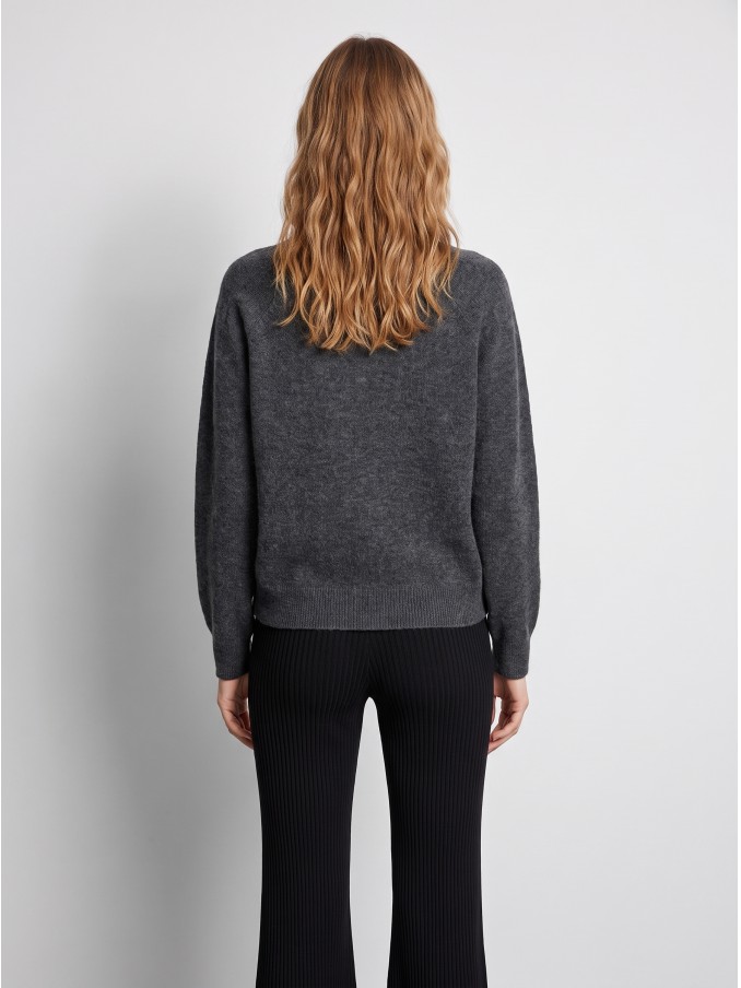 Sueter Mujer Gris Oscuro Vero Moda