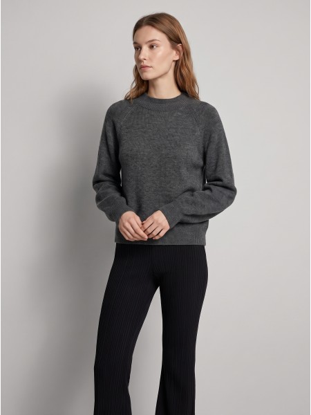Sueter Mujer Gris Oscuro Vero Moda