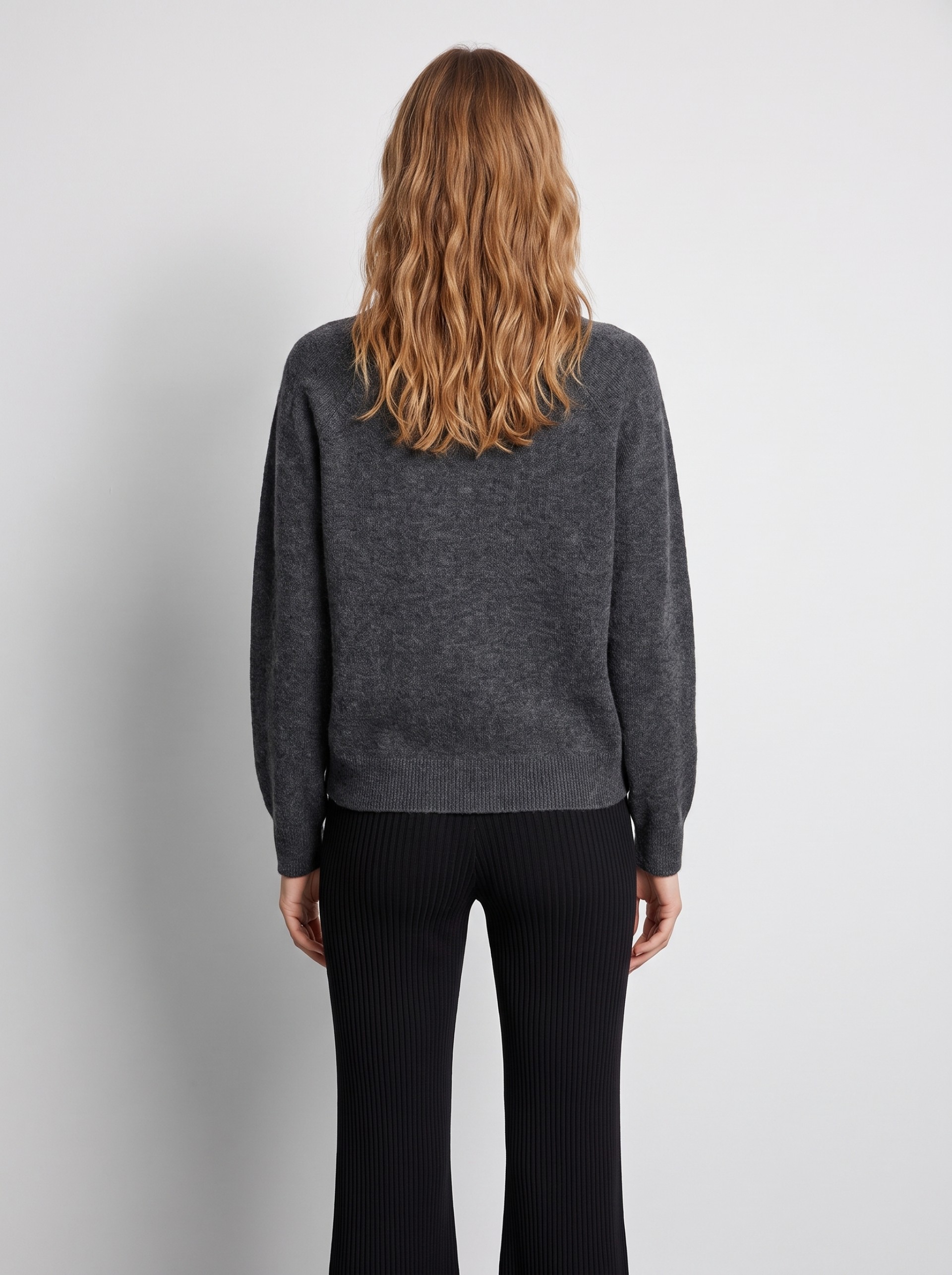 Sueter Mujer Gris Oscuro Vero Moda