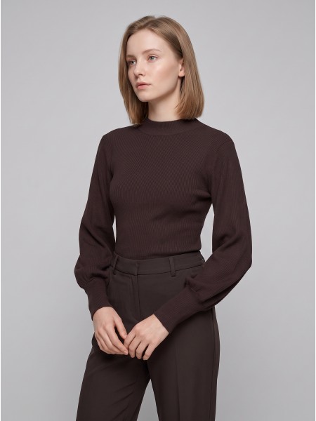 Sueter Mujer Casta�o Oscuro Vero Moda