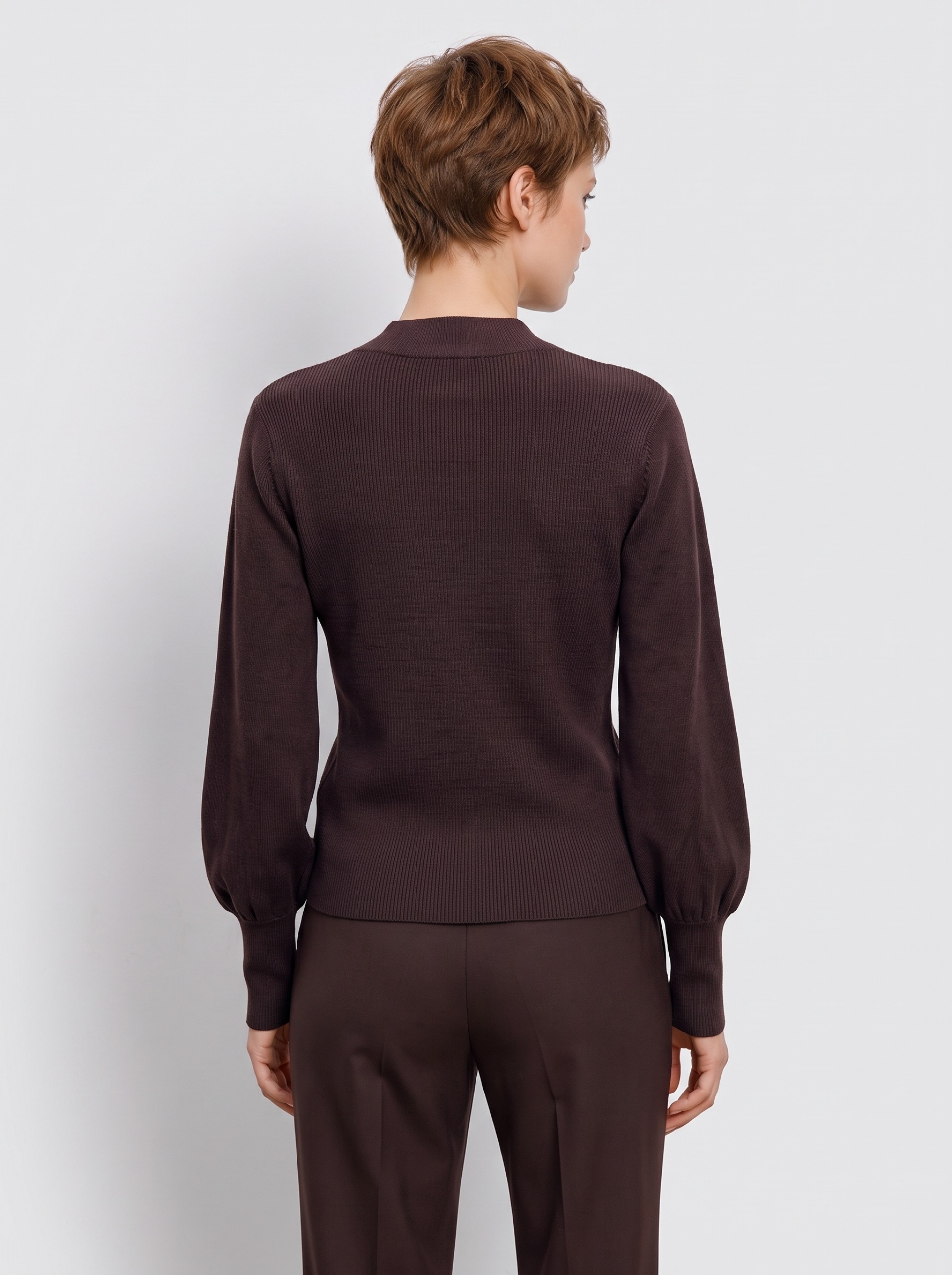 Sueter Mujer Castaño Oscuro Vero Moda