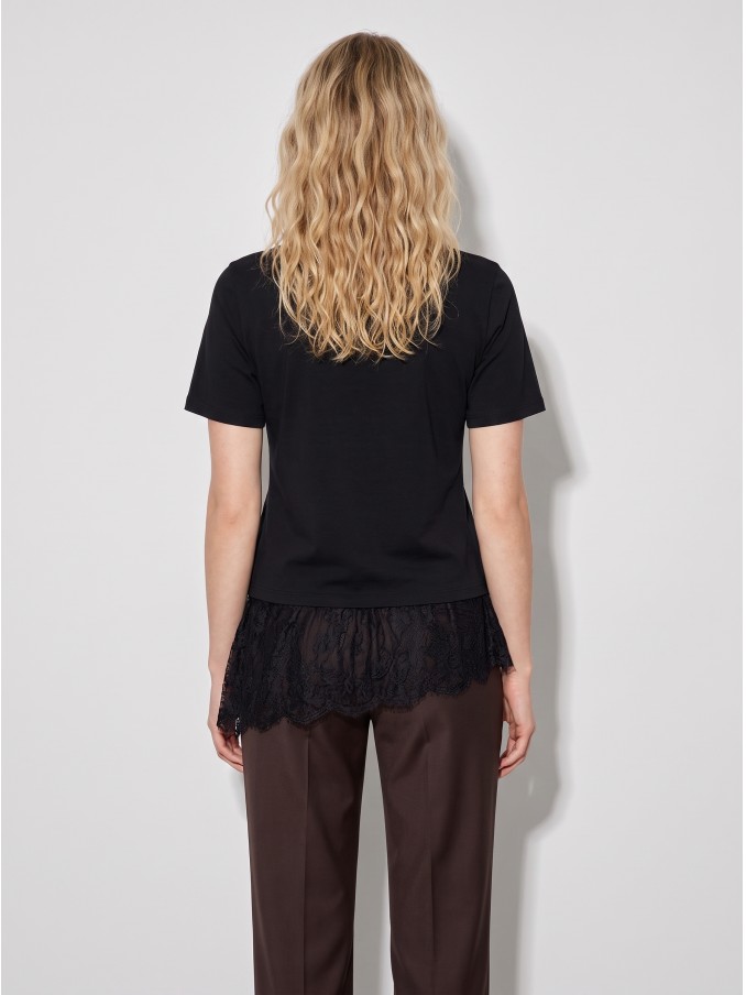 T-Shirt Woman Black Vero Moda