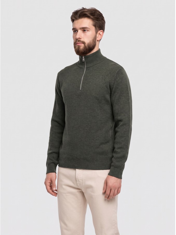 Pullover Man Dark Green Jack & Jones
