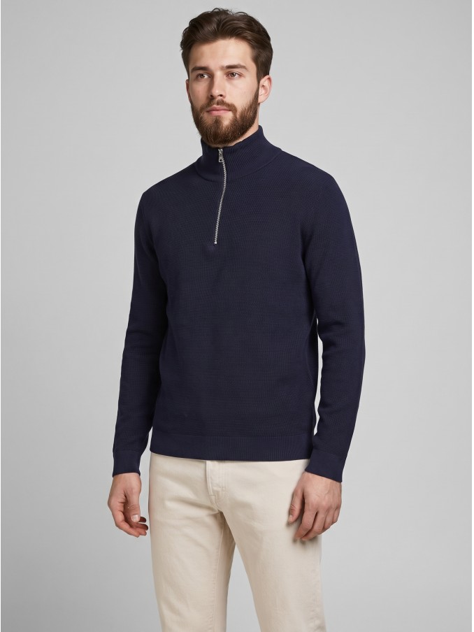 Pullover Man Navy Blue Jack & Jones