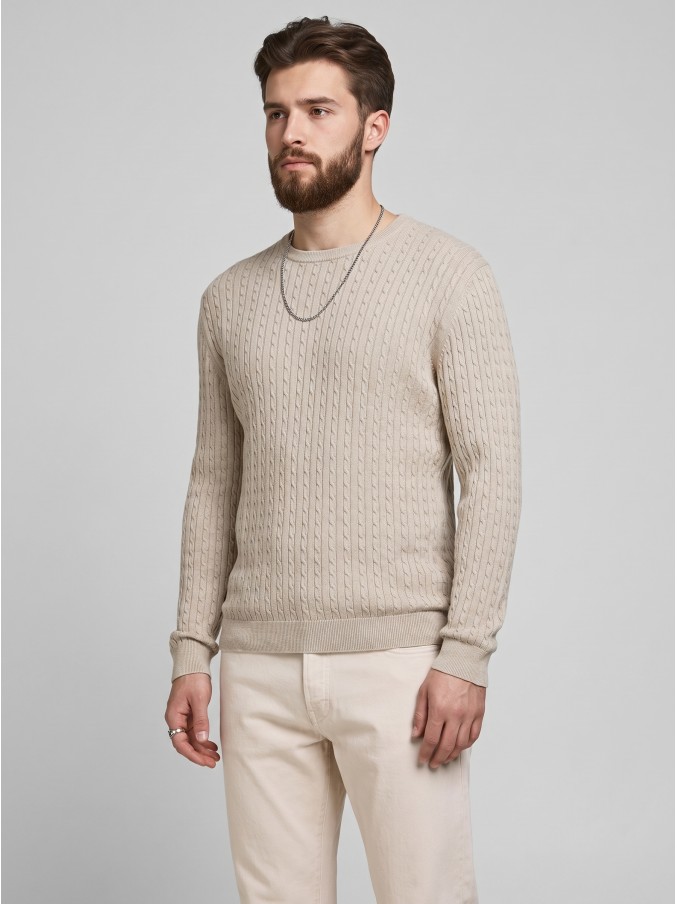 Pullover Man Cream Jack & Jones