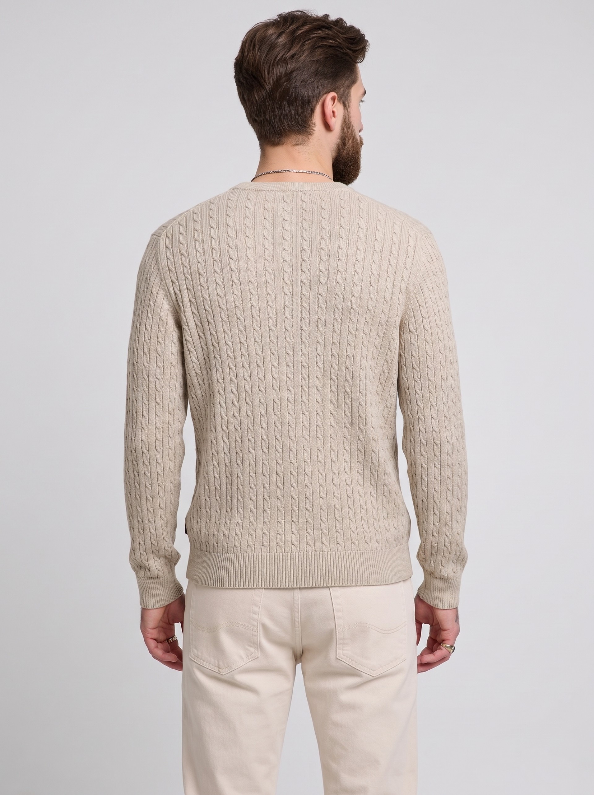Pullover Man Cream Jack & Jones