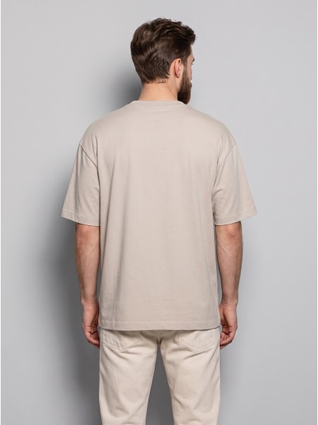 T-Shirt Man Cream Jack & Jones
