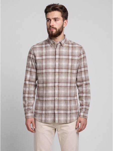 Camisa Jack & Jones Homem Jprbluharvey Check L/s Shirt Sn