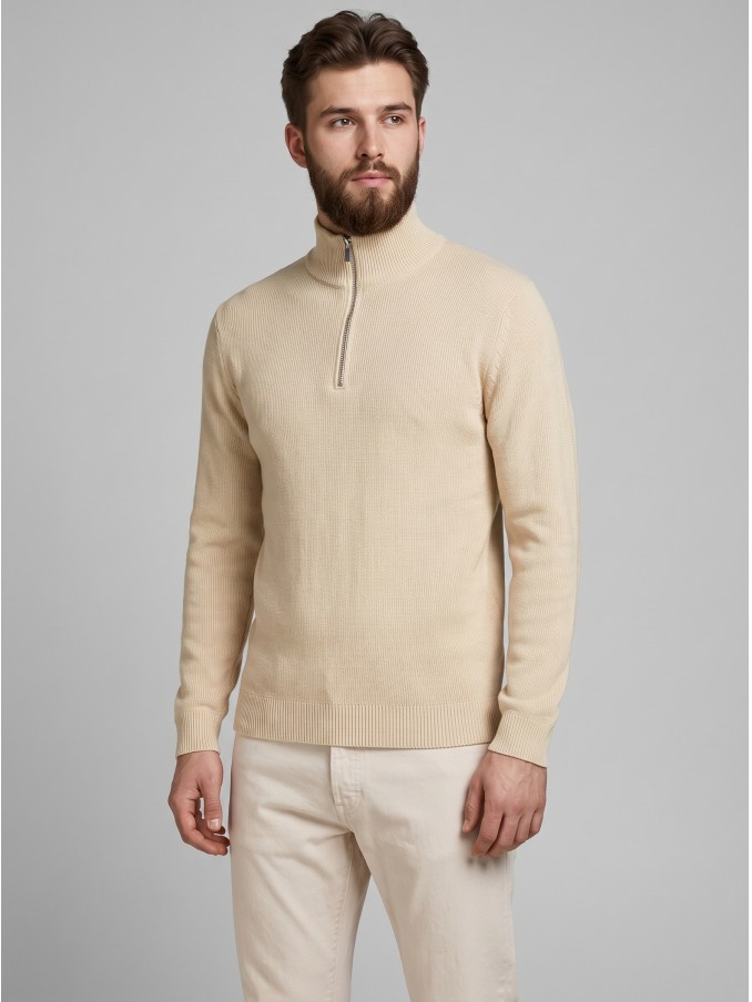 Polo Hombre Crema Selected