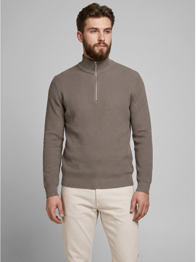 Polo Hombre Marrón Selected