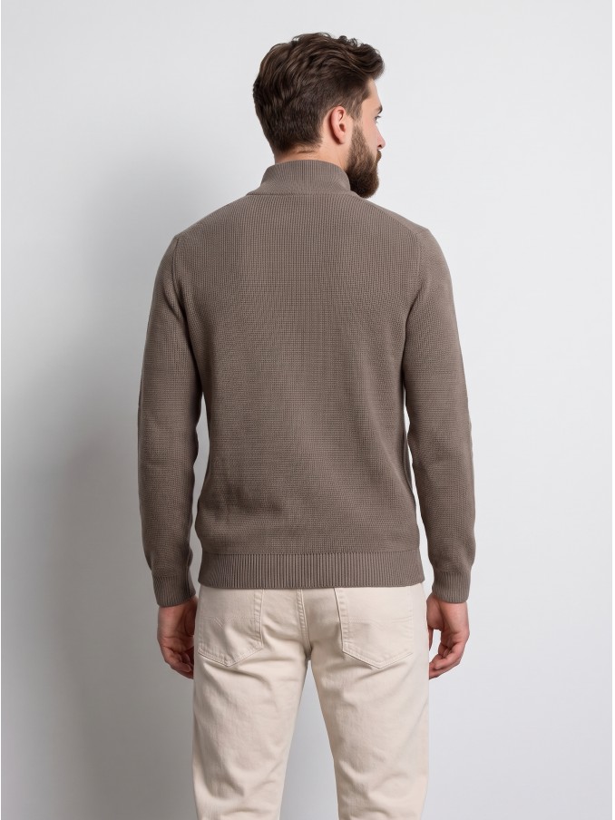 Polo Hombre Marrón Selected