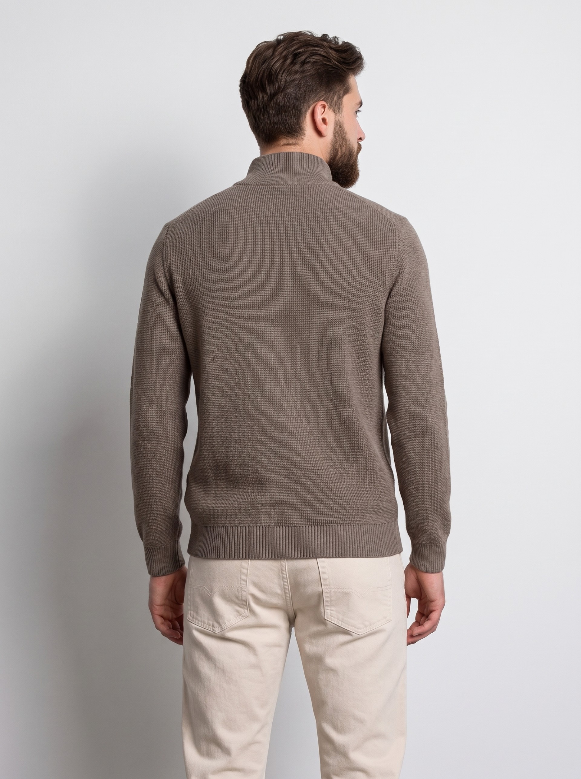 Polo Hombre Marrón Selected