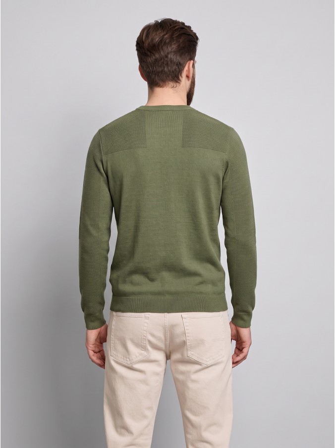 Sueter Hombre Verde Boss