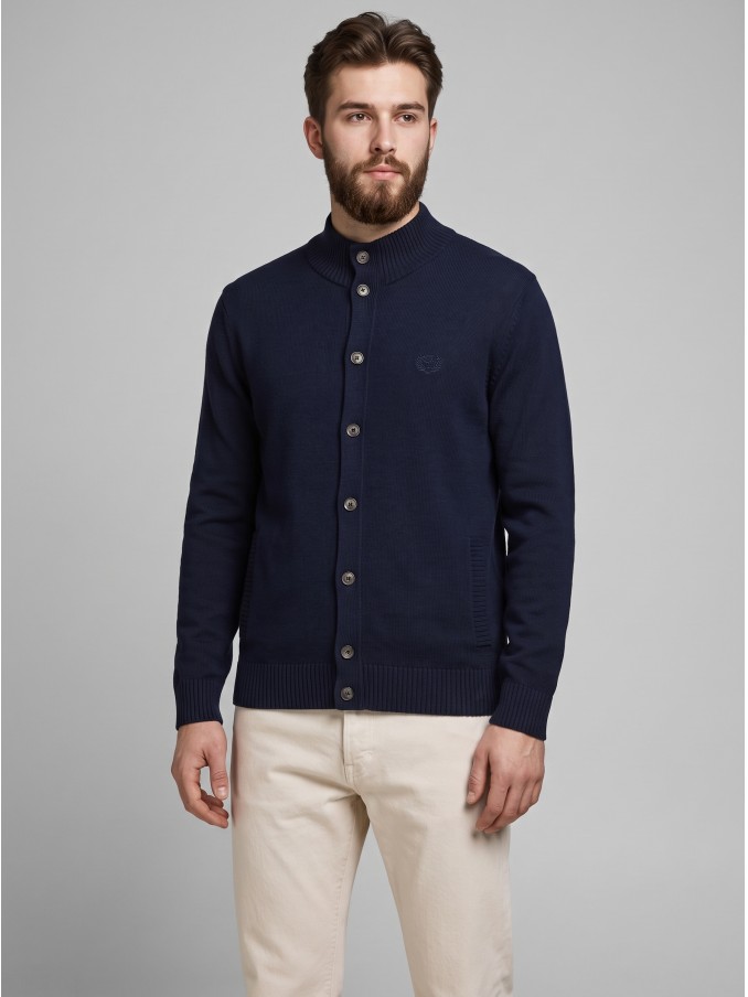 Jacket Man Navy Blue Lion Of Porches